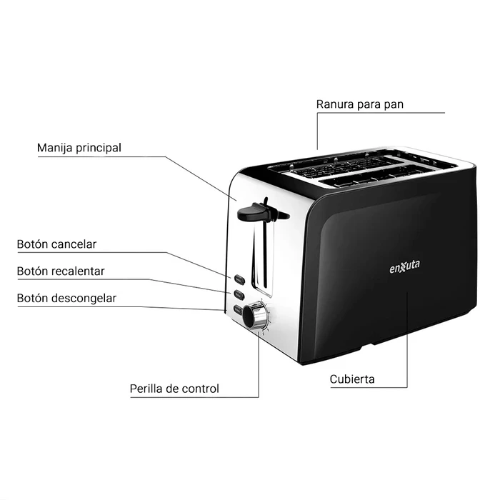 Tostadora doble Enxuta - Imagen 3