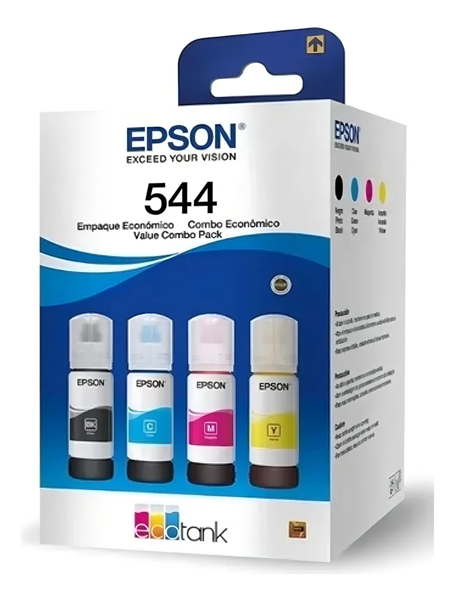 Tintas Epson 544 Pack x4 - Imagen 2