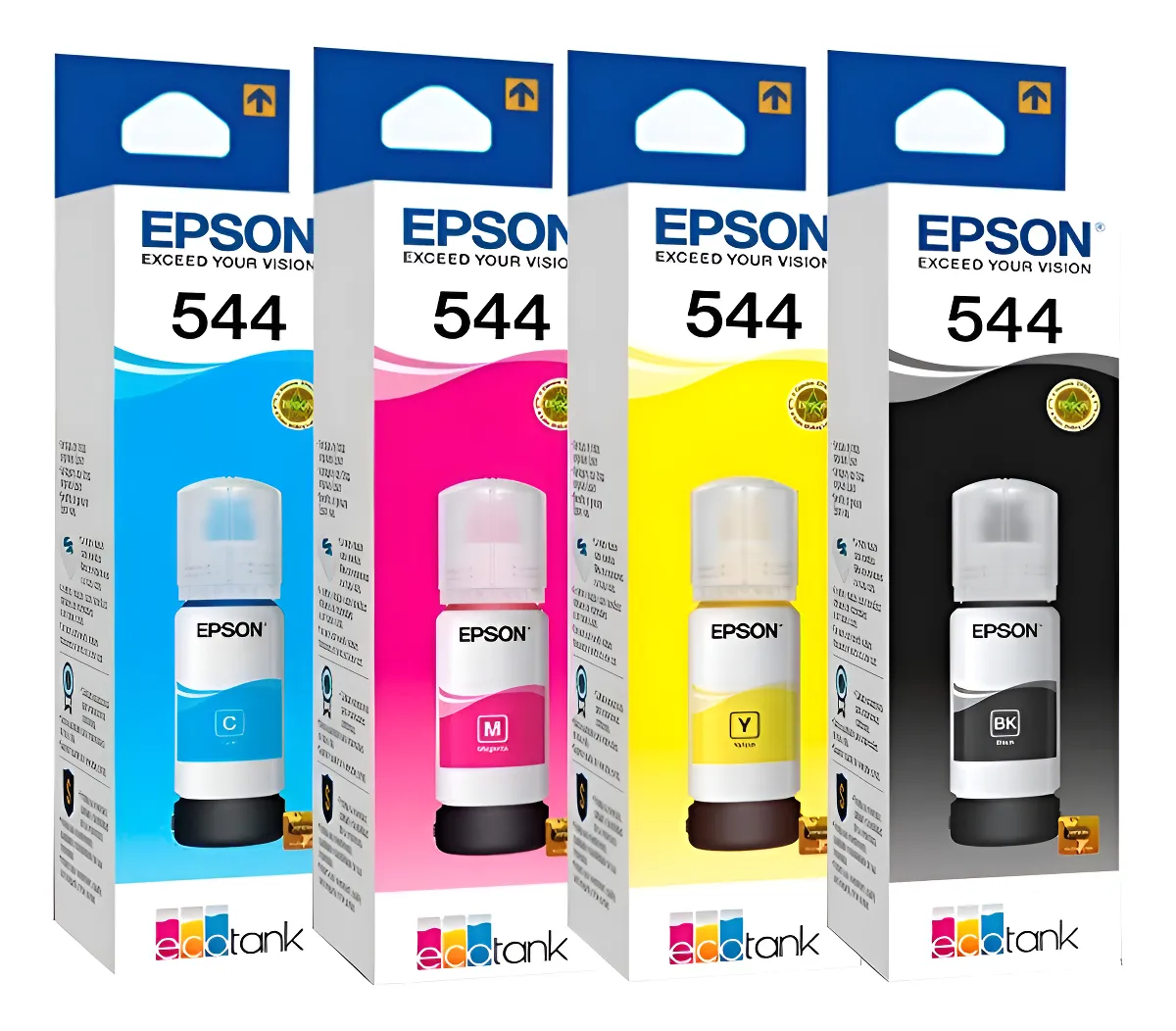 Tintas Epson 544 Pack x4