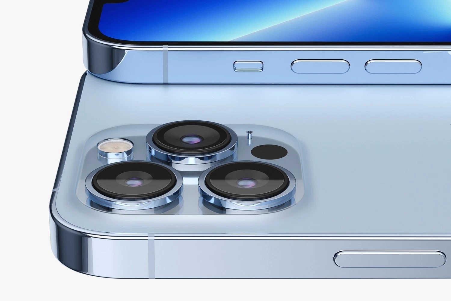 iPhone 13 Pro Celeste 256 / bateria 100 - Imagen 2